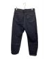 YAECA (ヤエカ) 10-14W DENIM PANTS WIDE TAPERED インディゴ サイズ:32：8000円