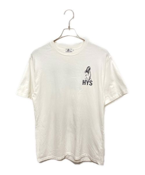 Hysteric Glamour（ヒステリックグラマー）Hysteric Glamour (ヒステリックグラマー) HYS EXPERIENCE Tシャツ ホワイト サイズ:Mの古着・服飾アイテム