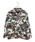 BILLIONAIRE BOYS CLUB（ビリオネアボーイズクラブ）の古着「REPEAT PRINT JUNGLE SHIRT」｜ホワイト×グリーン