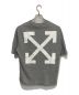 MONCLER (モンクレール) OFFWHITE (オフホワイト) コラボTシャツ グレー サイズ:Ｌ：20000円