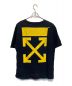 OFFWHITE (オフホワイト) FRANCESCO S/S TEE ブラック サイズ:M：9000円