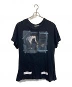 OFFWHITEオフホワイト）の古着「CARAVAGGIO Tシャツ」｜ブラック