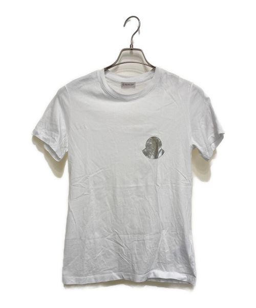 MONCLER（モンクレール）MONCLER (モンクレール) Tシャツ ホワイト サイズ:XSの古着・服飾アイテム