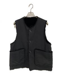 Engineered Garments（エンジニアド ガーメンツ）の古着「Faux Fur Over Vest」｜ブラック