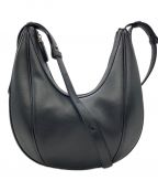 FOLNUAフォルニュア）の古着「OVAL BAG PLAIN」｜ブラック