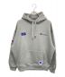 Champion（チャンピオン）の古着「HOODED SWEATSHIRT / プルオーバーパーカー」｜グレー