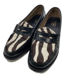 Weejuns（ウィージャン）の古着「EXOTIC MIX/BLACK&ZEBRA/LARSON」｜ブラック