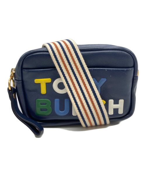 TORY BURCH（トリーバーチ）TORY BURCH (トリーバーチ) FREQUENCY MINI BAG ネイビーの古着・服飾アイテム