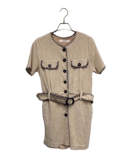 HER LIP TO（ハーリップトゥ）Her lip to (ハーリップトゥ) Summertime Romper アイボリー サイズ:Sの古着・服飾アイテム