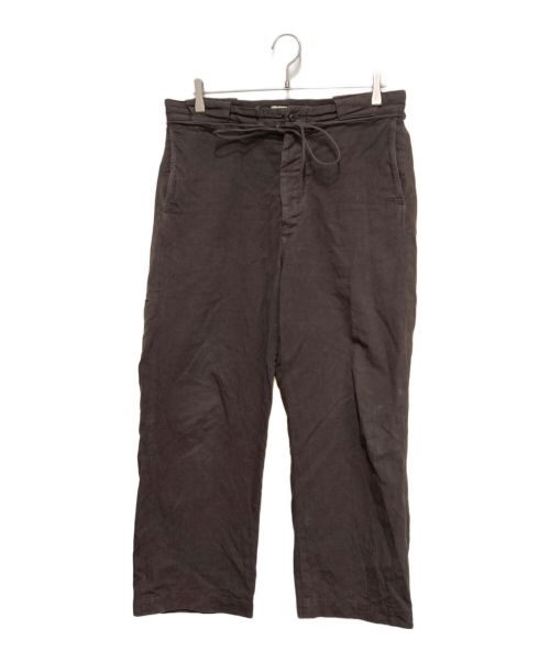 OLD JOE & Co.（オールドジョー）OLD JOE & Co. (オールドジョー) STRING WAIST WORK TROUSER ワークトラウザー　パンツ ブラウン サイズ:SIZE34の古着・服飾アイテム