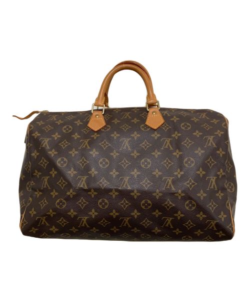 LOUIS VUITTON（ルイ ヴィトン）LOUIS VUITTON (ルイ ヴィトン) スピーディ40　モノグラム　ハンドバッグ ブラウンの古着・服飾アイテム