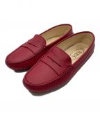 TOD'Sトッズ）の古着「ドライビングシューズ」｜レッド