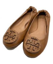 TORY BURCH（トリーバーチ）の古着「バレエシューズ」｜ブラウン