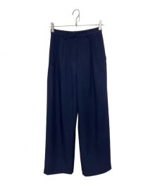 CLANE（クラネ）の古着「BASIC TUCK PANTS」｜ネイビー