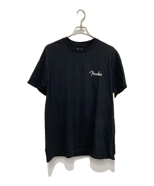 FENDER（フェンダー）FENDER (フェンダー) Tシャツ ブラック サイズ:Lの古着・服飾アイテム