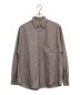 AURALEE（オーラリー）の古着「WASHED FINX TWILL BIG SHIRTS」｜ベージュ