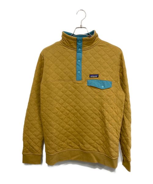 Patagonia（パタゴニア）Patagonia (パタゴニア) オーガニックコットンキルトスナップT オレンジ サイズ:Mの古着・服飾アイテム