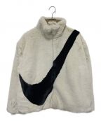 NIKEナイキ）の古着「AS W NSW JKT FAUX FUR」｜アイボリー