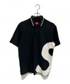 SUPREMEシュプリーム）の古着「S LOGO POLO」｜ブラック