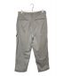 BROCHURE (ブローシュアー) 1P BIG CHINO PANTS グレー サイズ:M：16000円