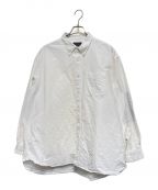 BEAMS PLUS×SSZビームスプラス×エスエスズィー）の古着「オックスフォードコットン オーバーサイズ BDシャツ」｜ホワイト