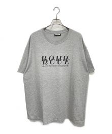 BROCHURE（ブローシュアー）の古着「MARINA LOGO TEE」｜グレー