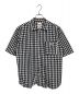 DANTON（ダントン）の古着「WORK SHIRTS SHORT-SLEEVE」｜ネイビー