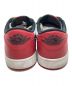 中古・古着 NIKE (ナイキ) Air Jordan 1 Retro Low OG レッド×ブラック サイズ:27：9000円