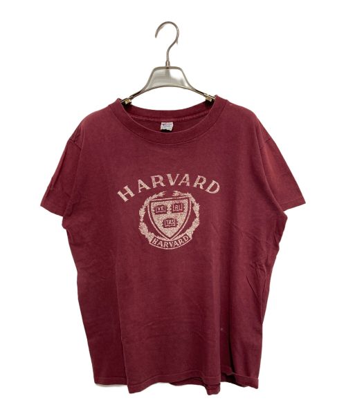 Champion（チャンピオン）Champion (チャンピオン) 80's「HARVARD」プリントTシャツ ボルドー サイズ:Lの古着・服飾アイテム