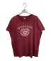 Champion（チャンピオン）の古着「80's「HARVARD」プリントTシャツ」｜ボルドー