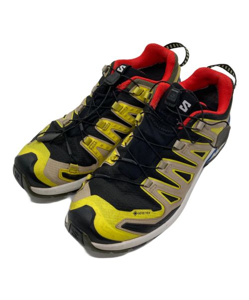 SALOMON（サロモン）SALOMON (サロモン) XA PRO 3D V9 GTX ブラック×イエロー サイズ:25.5の古着・服飾アイテム