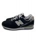 NEW BALANCE (ニューバランス) ローカットスニーカー ブラック サイズ:25.5 未使用品：16000円