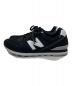 NEW BALANCE (ニューバランス) ローカットスニーカー ブラック サイズ:22.5㎝：4480円