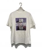 GOD SELECTION XXXゴッドセレクショントリプルエックス）の古着「ビックロゴTシャツ」｜ホワイト