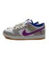 NIKE SB (ナイキ エスビー) Rayssa Leal (ライッサ・レアウ) Dunk Low PRM ホワイト×パープル サイズ:29.5㎝：20000円