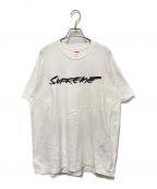 SUPREMEシュプリーム）の古着「Futura Logo Tee」｜ホワイト