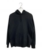 SUPREMEシュプリーム）の古着「Rhinestone Script Hooded Sweatshirt」｜ブラック