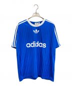 adidasアディダス）の古着「アディカラー 半袖Tシャツ」｜ブルー