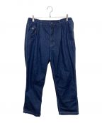 grn outdoorジーアールエヌ アウトドア）の古着「HIASOBI CAMPER LOOSE PANTS」｜インディゴ