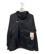 MAMMUTマムート）の古着「Microlayer 2.0 HS Hooded Jacket マイクロレイヤー 2.0　ハードシェル フーデッドジャケット」｜ブラック