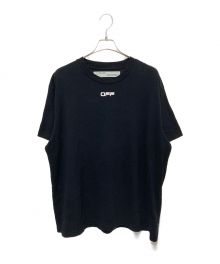 OFFWHITE（オフホワイト）の古着「エアポートテープビッグTシャツ」｜ブラック