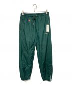 ballaholicボーラホリック）の古着「W Face Long Pants ダブルフェイスロングパンツ」｜グリーン