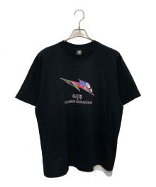 CLONE X×TAKASHI MURAKAMI（クローンエックス×タカシ ムラカミ）の古着「プリントTシャツ」｜ブラック