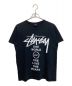 stussy（ステューシー）の古着「Tシャツ」｜ブラック