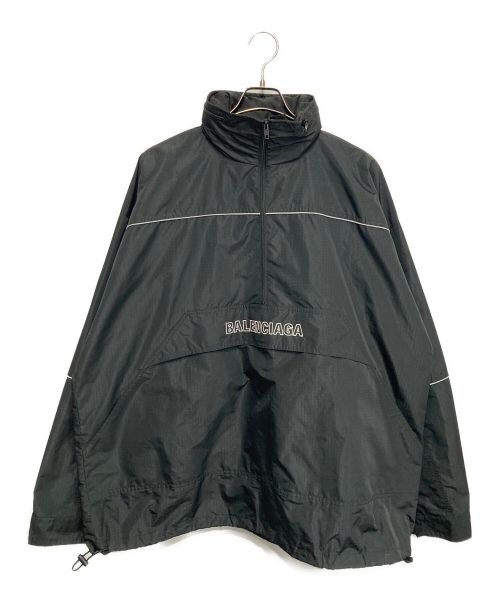 BALENCIAGA（バレンシアガ）BALENCIAGA (バレンシアガ) アノラックパーカー ブラック サイズ:46の古着・服飾アイテム