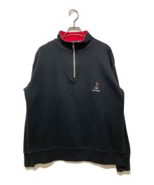 POLO SPORT（ポロスポーツ）の古着「ハーフジップスウェット」｜ブラック