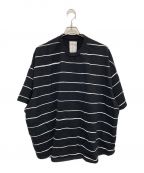 Stripes For Creativeストライプ フォー クリエイティブ）の古着「ボーダーTシャツ」｜ブラック