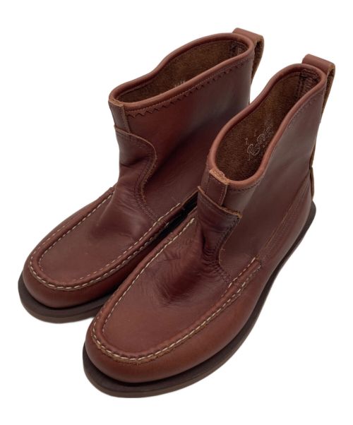 RUSSELL MOCCASIN（ラッセルモカシン）RUSSELL MOCCASIN (ラッセルモカシン) Knock-A-Bout Boots　ノックアバウトブーツ ブラウン サイズ: 7Eの古着・服飾アイテム