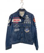 AVIREXアヴィレックス）の古着「DENIM JACKET RECON」｜インディゴ