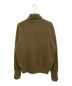 STEVEN ALAN (スティーブンアラン) MULE SADDLE SHOULDER TURTLE NECK KNIT カーキ サイズ:M：5000円